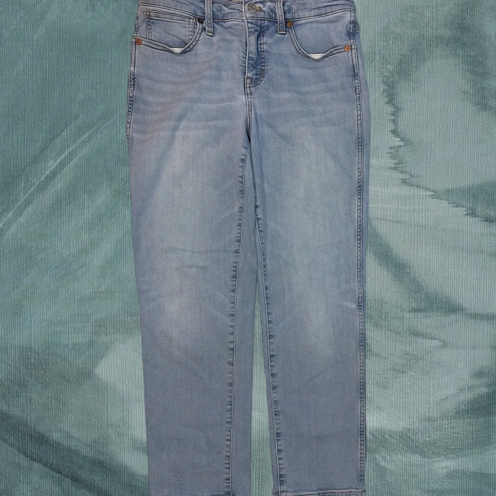 Madewell Women’s Size 28P Mid-Rise Stovepipe Jeans - Picture 1 of 10
